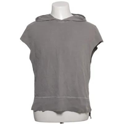 Korte mouwen capuchon sweater (Grijs) van Noah Katoen