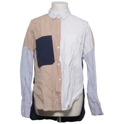 Shirt (Beige, Blue, White) from DeFacto Woman