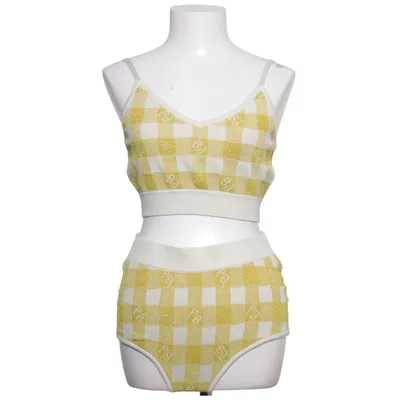 Underklädesset (Gul, Vit) från Baum Und Pferdgarten Metallfiber, Polyamid, Polyester, Viskos