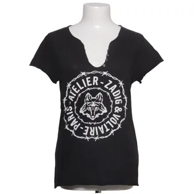 T-shirt (Zwart) van Zadig & Voltaire Katoen