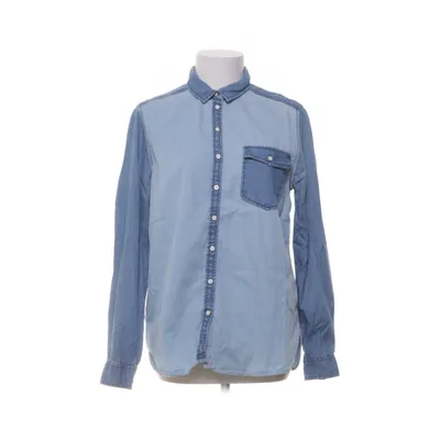 Denim blouse (Blauw) van Denim by Lindex Katoen