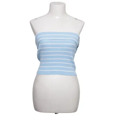 Top tube (Bleu, Blanc) de FB Sister Knitwear Polyamide