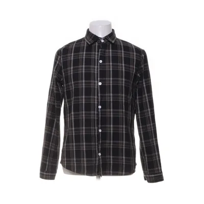 Skjorta (Svart, Flerfärgad) från Romwe Bomull, Polyester