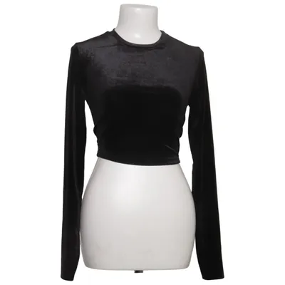 Crop top (Noir) de Soya Fashion Élasthane, Polyester