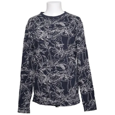 Långärmad t-shirt (Blå, Vit) från Solid Bomull