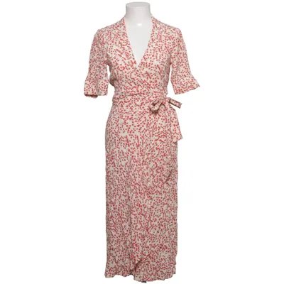 Wikkeljurk (Rood, Wit) van Ganni Viscose