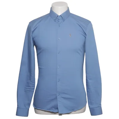 Shirt (Blue) from Father & Sons Cotton, Elastane, Polyester