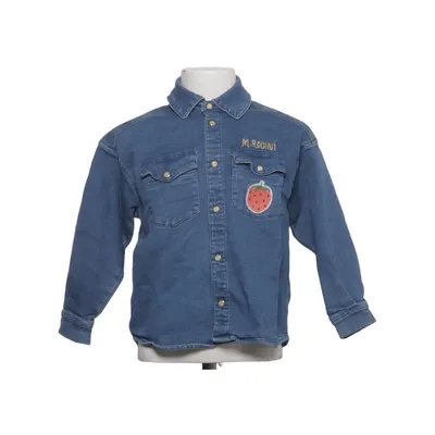 Chemise en jean (Bleu) de Mini Rodini Coton, Élasthane