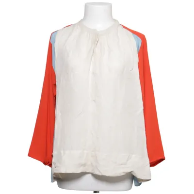 Blouse (Rouge, Bleu, Blanc) de By Malene Birger Cupro, Polyester, Soie