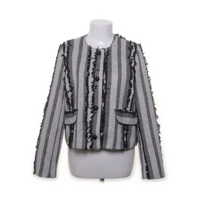 Kavaj (Vit, Svart) från CoCouture Polyester, Akryl