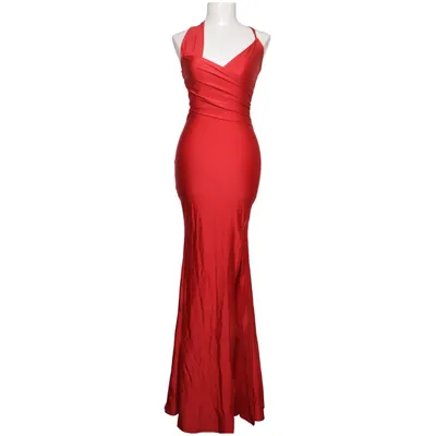 Aftonklänning (Röd) från Fashion Nova Elastan, Polyamid
