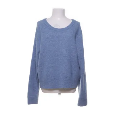 Sweater (Blue) from Samsøe & Samsøe Alpaca wool, Elastane, Merino wool, Polyamide