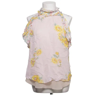Haltertop (Roze, Geel, Groen) van Zara Woman Polyester, Viscose