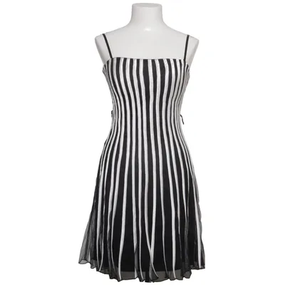Cocktailklänning (Svart, Vit) från Manguun Elastan, Polyester