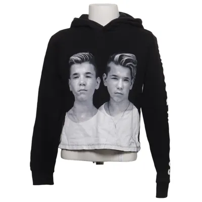 Huvtröja (Svart) från Marcus & Martinus x H&M Bomull