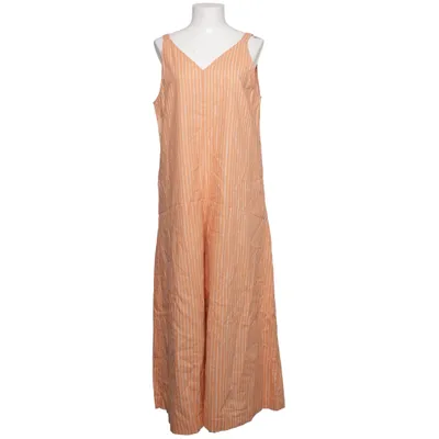 Jumpsuit (Beige, White) from Marimekko x Uniqlo Cotton, Linen