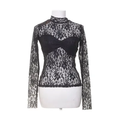 Top (Black) from Nelly Elastane, Polyamide