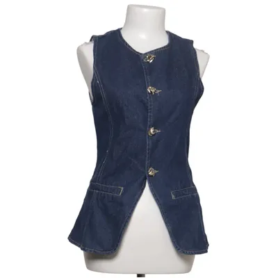 Jeansvest (Blå) fra Loavies Bomuld, Polyester