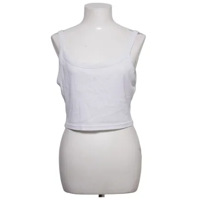 Tanktop (Wit) van Weekday Katoen, Elastaan