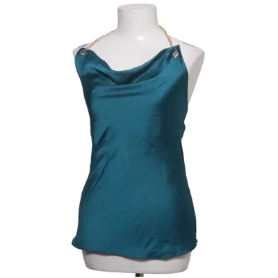 Halternecktopp (Blå) från Moda Fashion Polyester