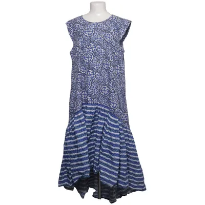 Klänning (Blå, Vit) från Mantsho x H&M Bomull