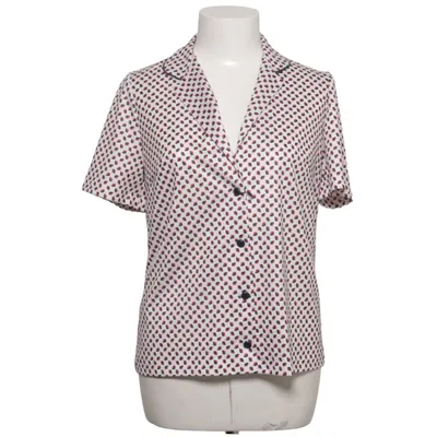 Short sleeve shirt (White, Red, Blue) from Oravais Polyester