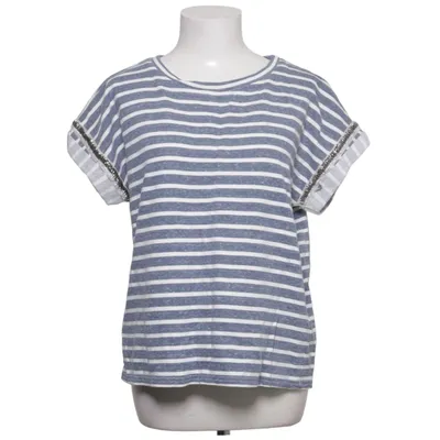 T-shirt (Blauw, Wit) van Soaked in Luxury Katoen, Polyester, Viscose