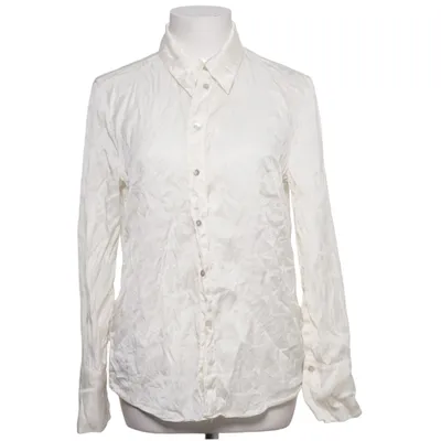 Blouse (Wit) van Mango Zijde