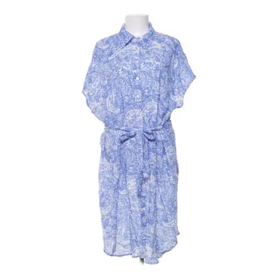 Shirt dress (Blue, White) from Sora Cotton