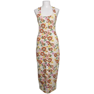 Långklänning (Beige, Flerfärgad) från Sézane Bomull, Elastan