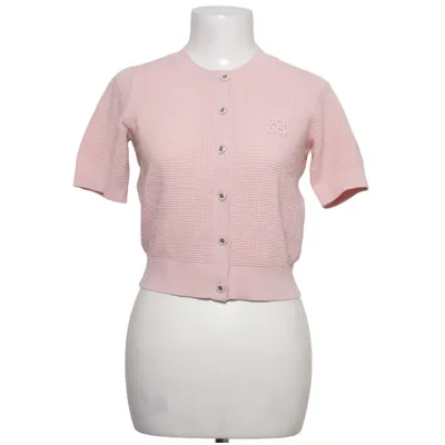 Cardigan (Pink) from Ochirly Polyamide, Polyester, Silk, Viscose