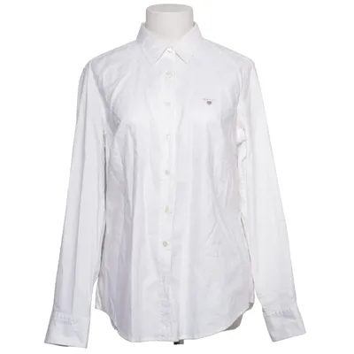 Chemise (Blanc) de GANT Coton, Élasthane