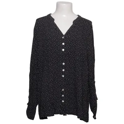 Blouse (Noir, Blanc) de Gina Laura Collection Viscose