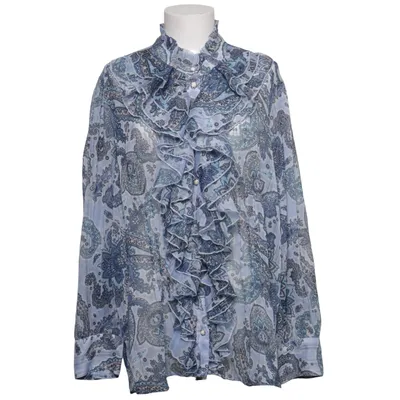Bluse (Blå, Flerfarvet) fra River Island Plus Polyester