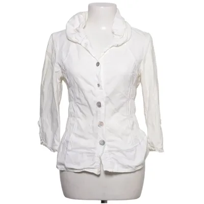 Cardigan (Blanc) de Bottega Coton, Élasthane