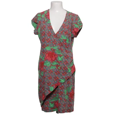 Wrap dress (Red, Green, Multicolored) from Líen & Gíel Cotton, Elastane