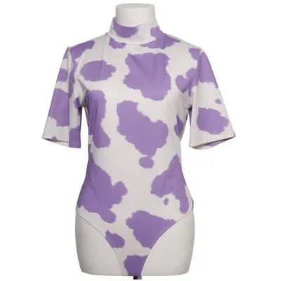 Romper (Lila, Wit) van Jaded London Elastaan, Polyester