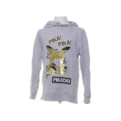 Hoodie (Gray, Yellow) from Pokémon Cotton, Polyester