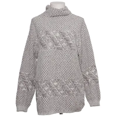 Pul à col roulé (Blanc, Violet) de Never Mind Coton, Polyamide, Polyester