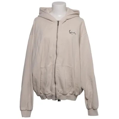 Hættetrøje (Beige) fra Karl Kani Bomuld, Polyester