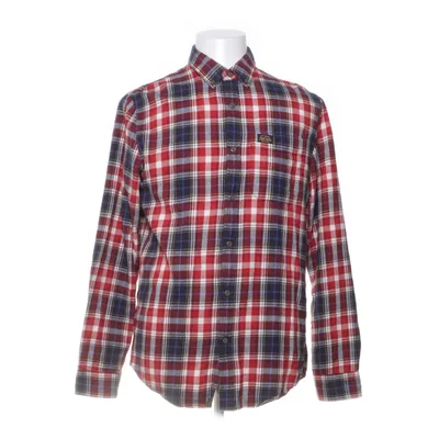 Shirt (Red, Multicolored) from Superdry Cotton