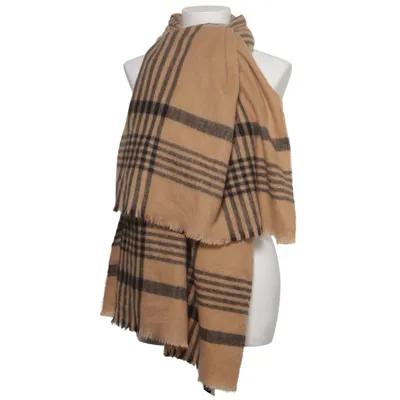 Scarf (Beige, Black) from Zara