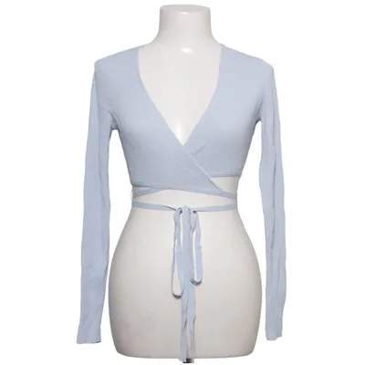 Wikkeltop (Blauw) van Bershka