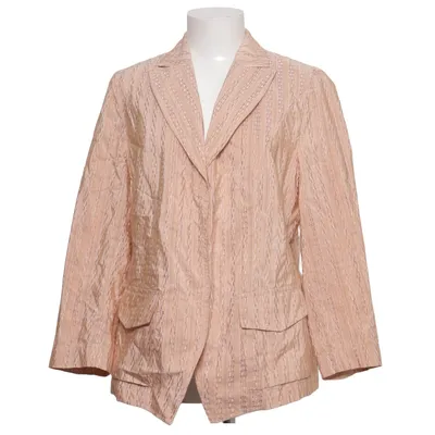 Blazer (Beige) from Hauber Cotton, Silk
