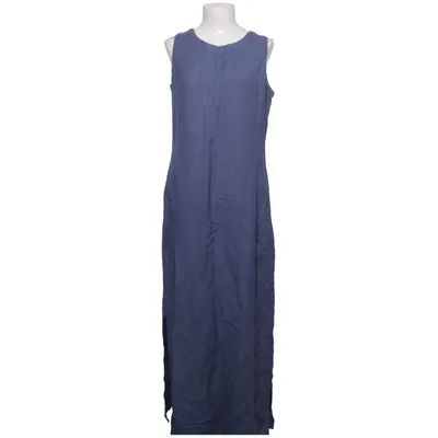 Robe longue (Bleu) de Cappuccini Lin, Viscose