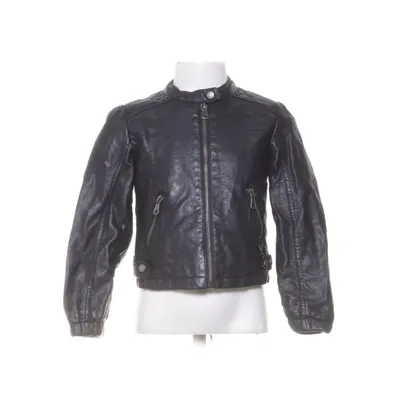 Leren jack (Zwart) van Out Wear by Lindex Polyester, Polyurethaan