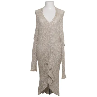 Cardigan (Beige, Wit) van Uno Piu Uno Acryl, Katoen