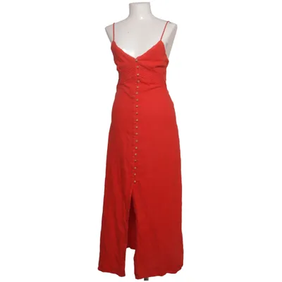 Dress (Red) from Zara Linen, Viscose