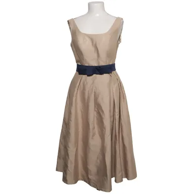 Dress (Beige, Blue) from Chi Chi London Cotton, Elastane, Polyester