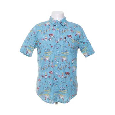 Kortärmad skjorta (Blå, Flerfärgad) från Quiksilver Bomull, Polyester
